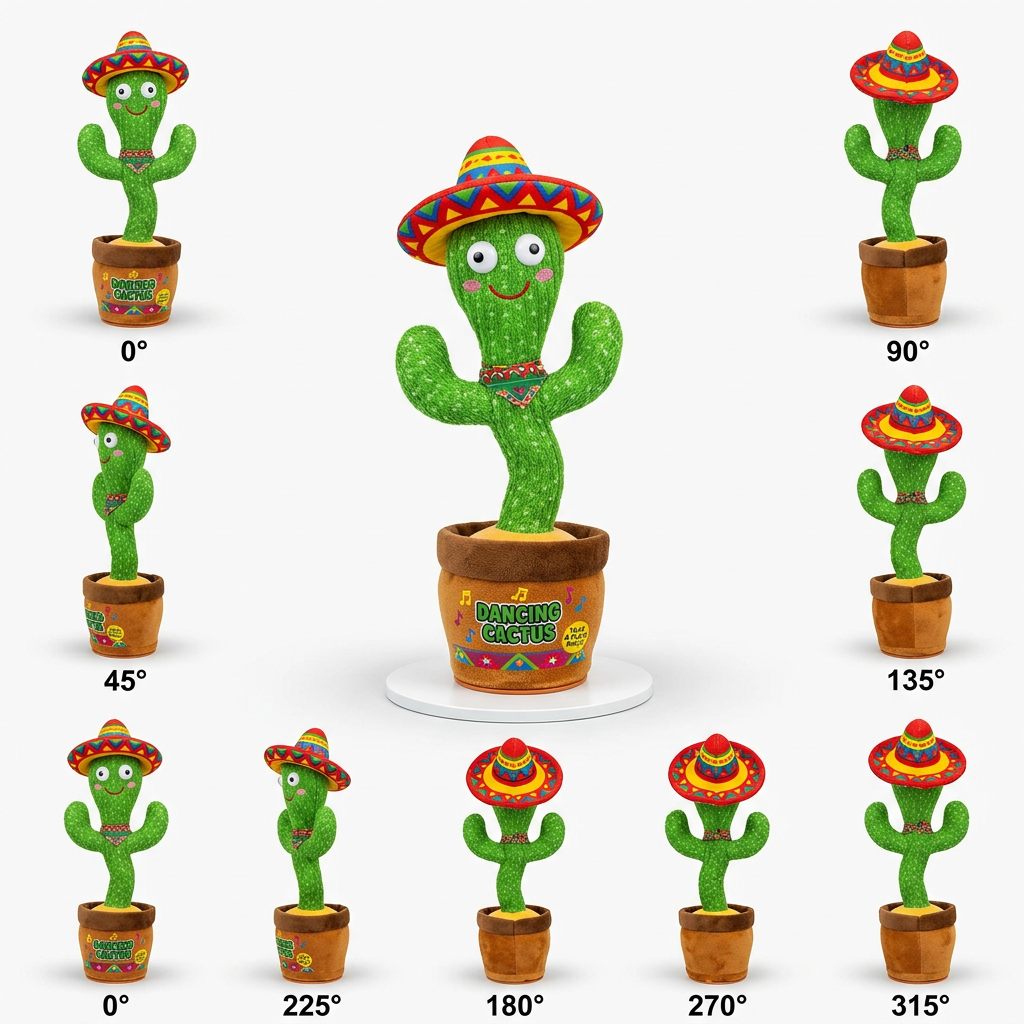 Talking & Dancing Cactus This Toy Talks